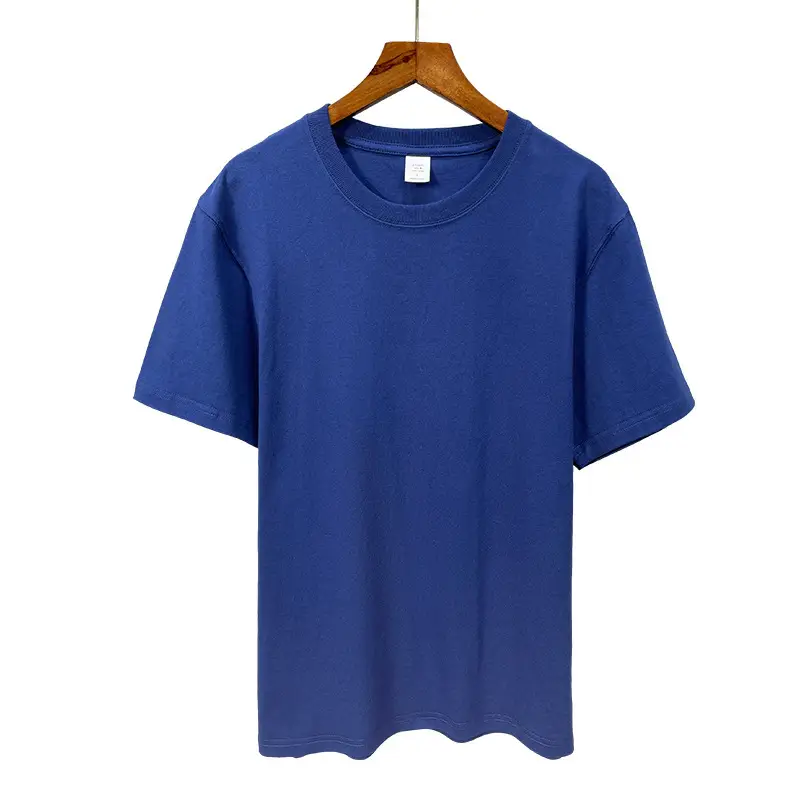 Men Grey Cotton T-Shirt 230g Long Sleeve - Image 8