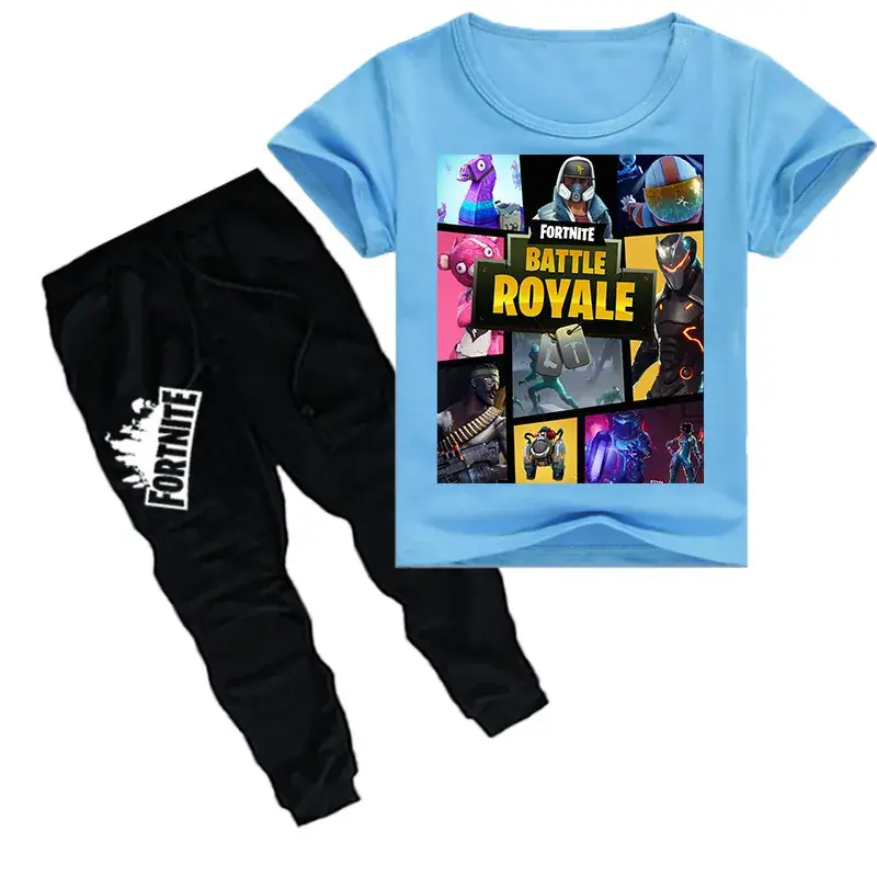 New Kids Royal Battle Royale T-Shirt & Jogger Pants Set - Image 7