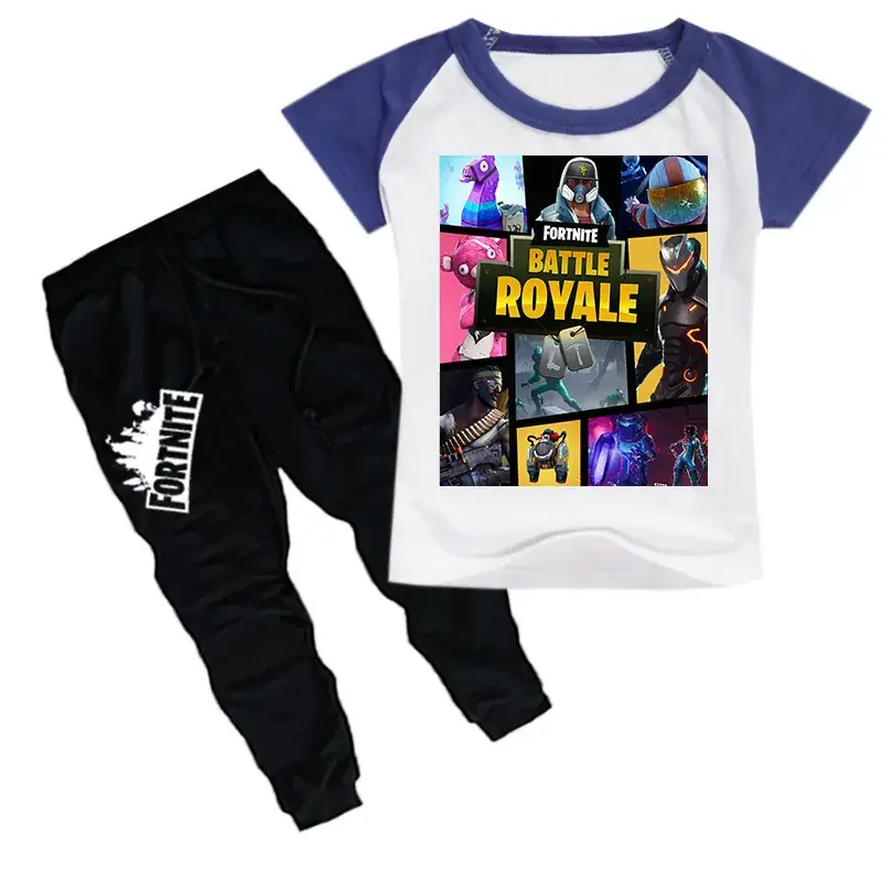 New Kids Royal Battle Royale T-Shirt & Jogger Pants Set - Image 9