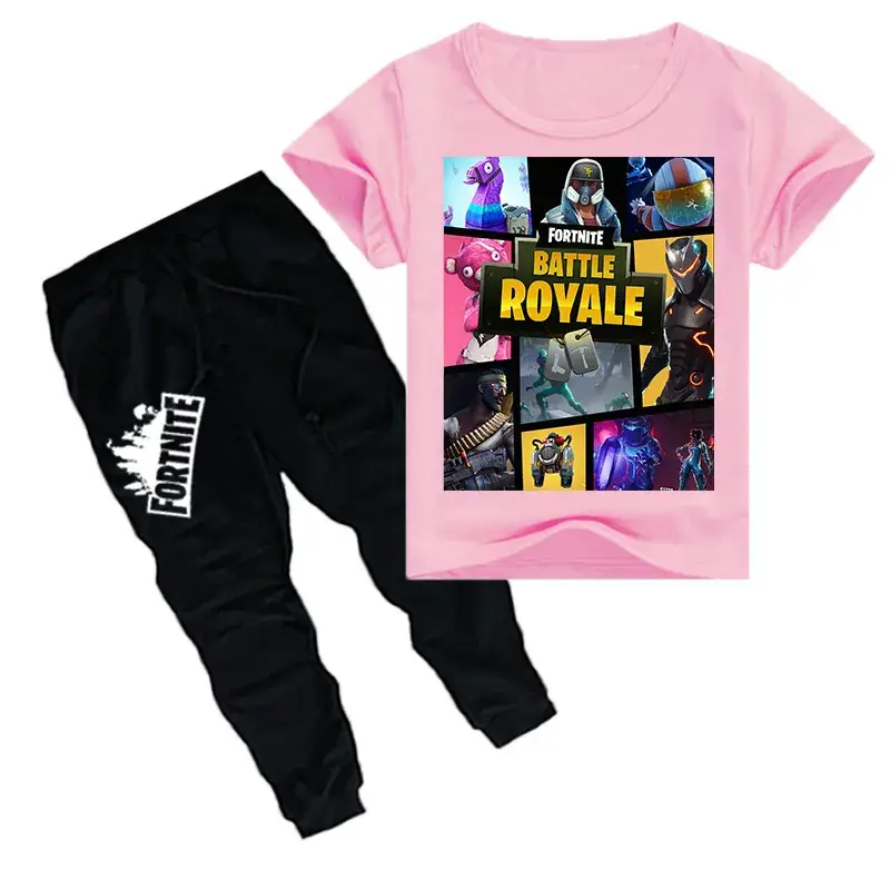 New Kids Royal Battle Royale T-Shirt & Jogger Pants Set - Image 2