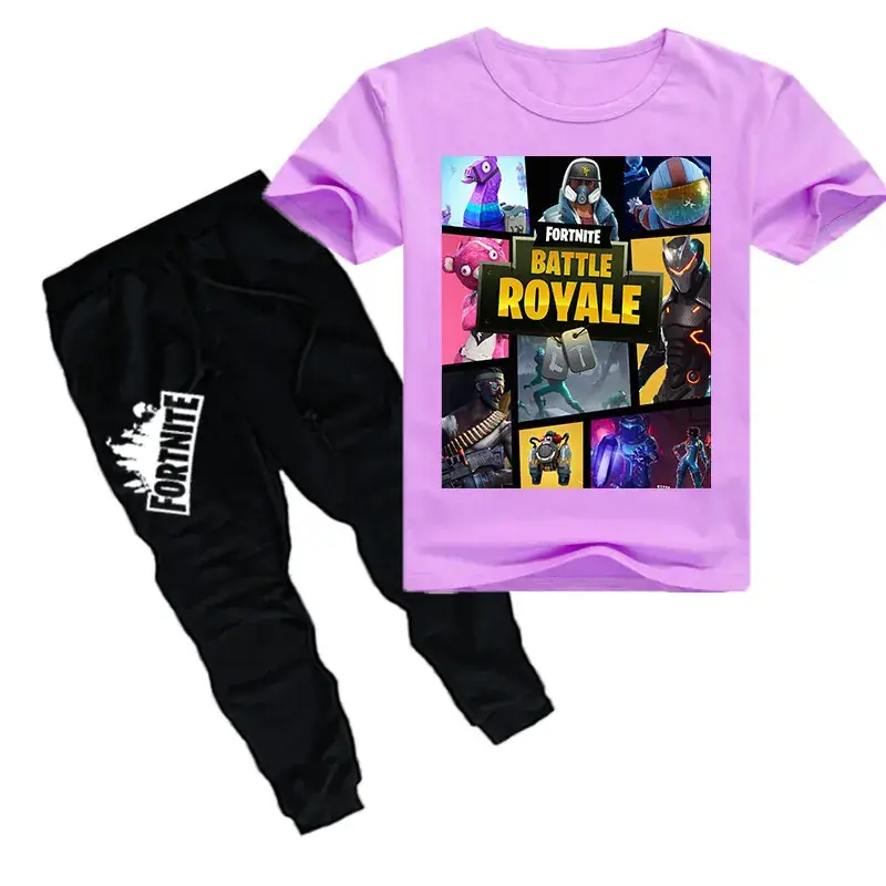 New Kids Royal Battle Royale T-Shirt & Jogger Pants Set - Image 5