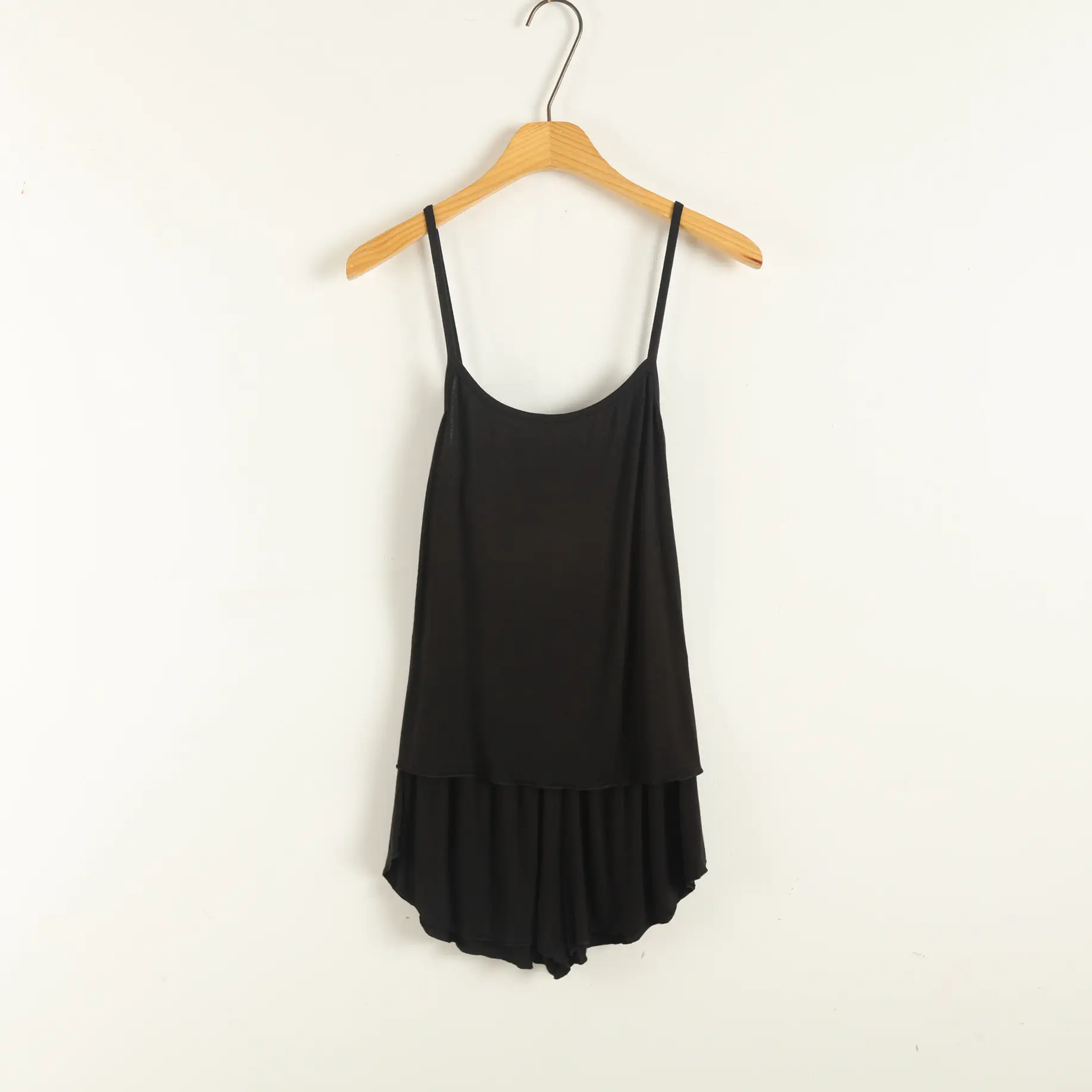 Blue Modal Sleeveless Shorts Set for Women - Image 2