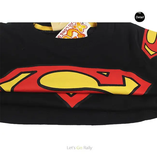 Superman 2-Piece T-Shirt Set Black Short Sleeve - Image 6