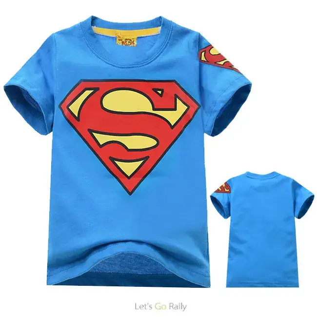 Superman 2-Piece T-Shirt Set Black Short Sleeve — feature 12