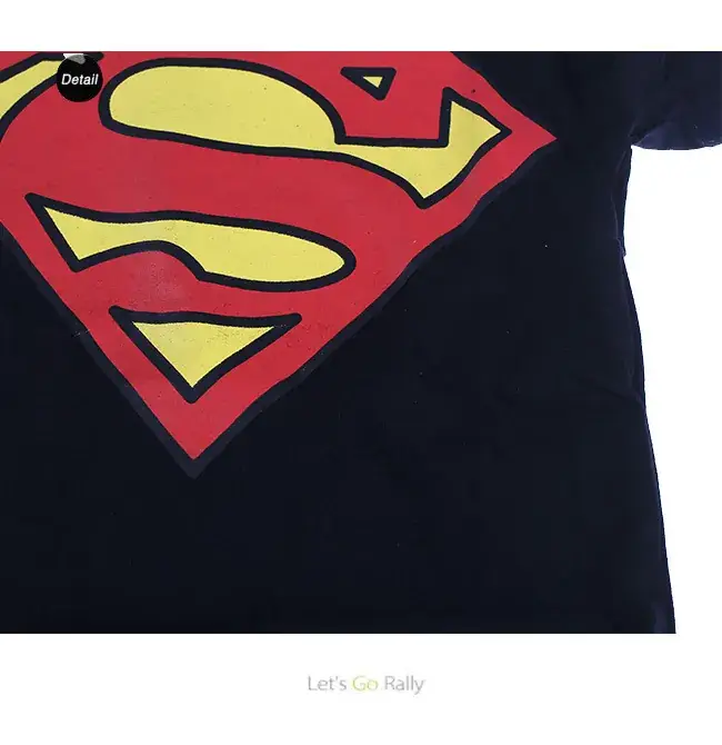 Superman 2-Piece T-Shirt Set Black Short Sleeve — feature 6