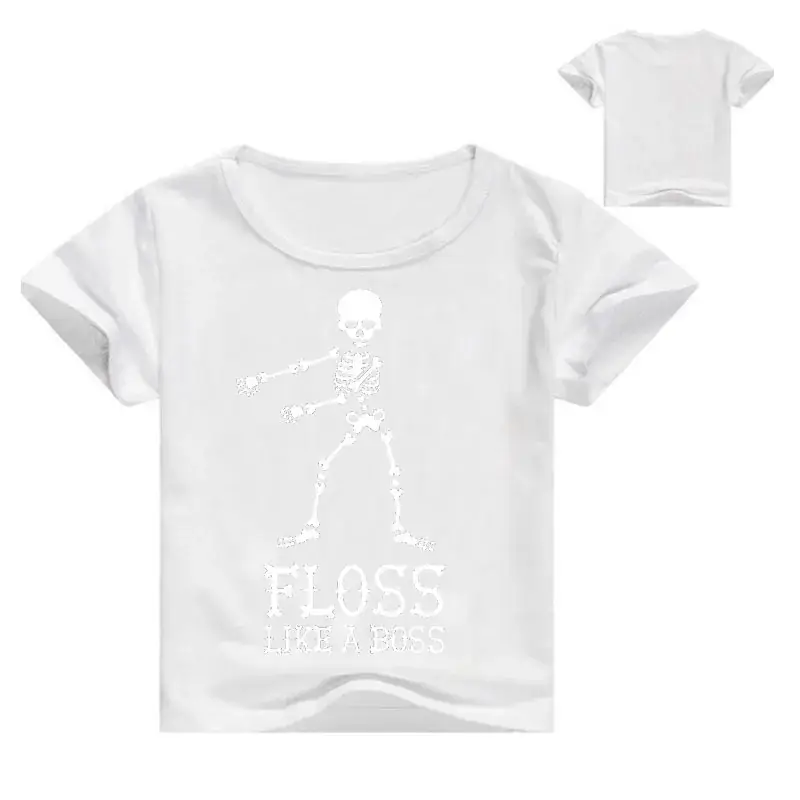 2018 Cartoon Print Red T-Shirt FLOSS Like Boss — feature 8