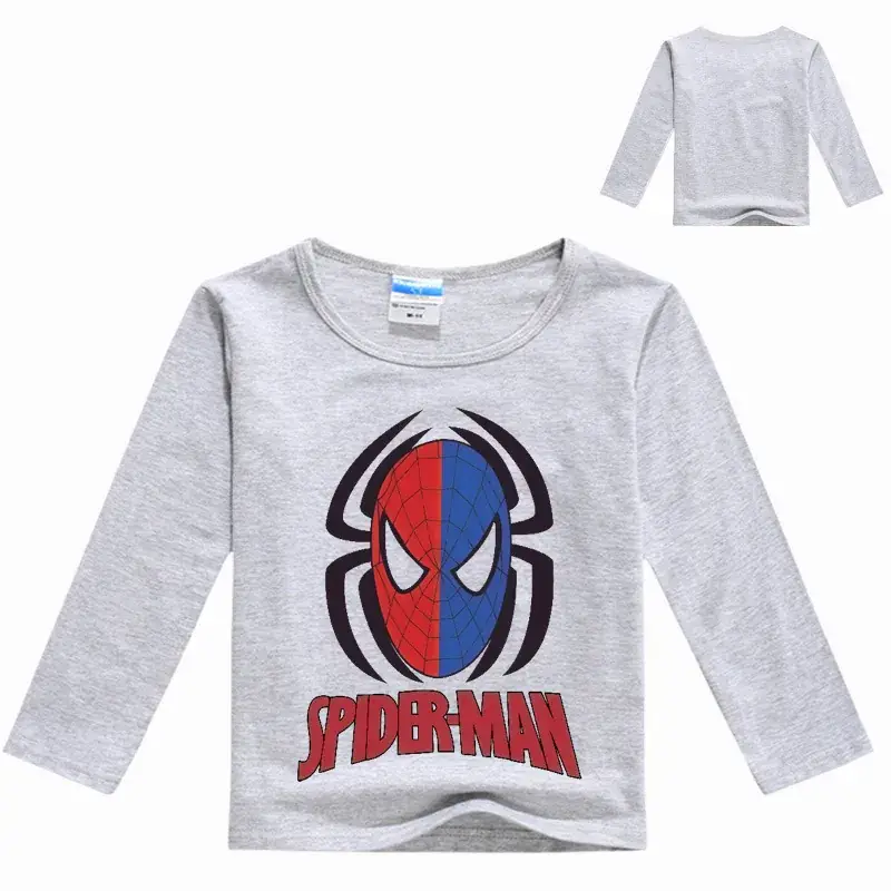 2017 Spider Man Long Sleeve T-Shirt Yellow — feature 6