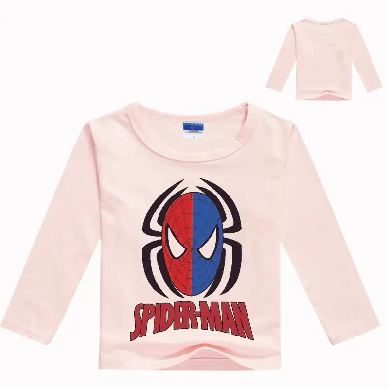 2017 Spider Man Long Sleeve T-Shirt Yellow - Image 2