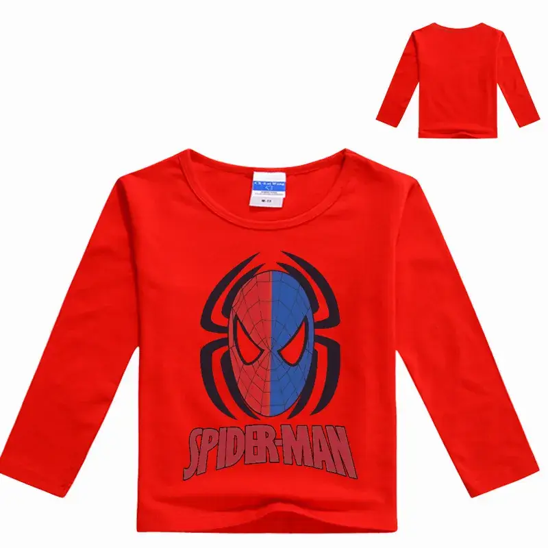 2017 Spider Man Long Sleeve T-Shirt Yellow - Image 4
