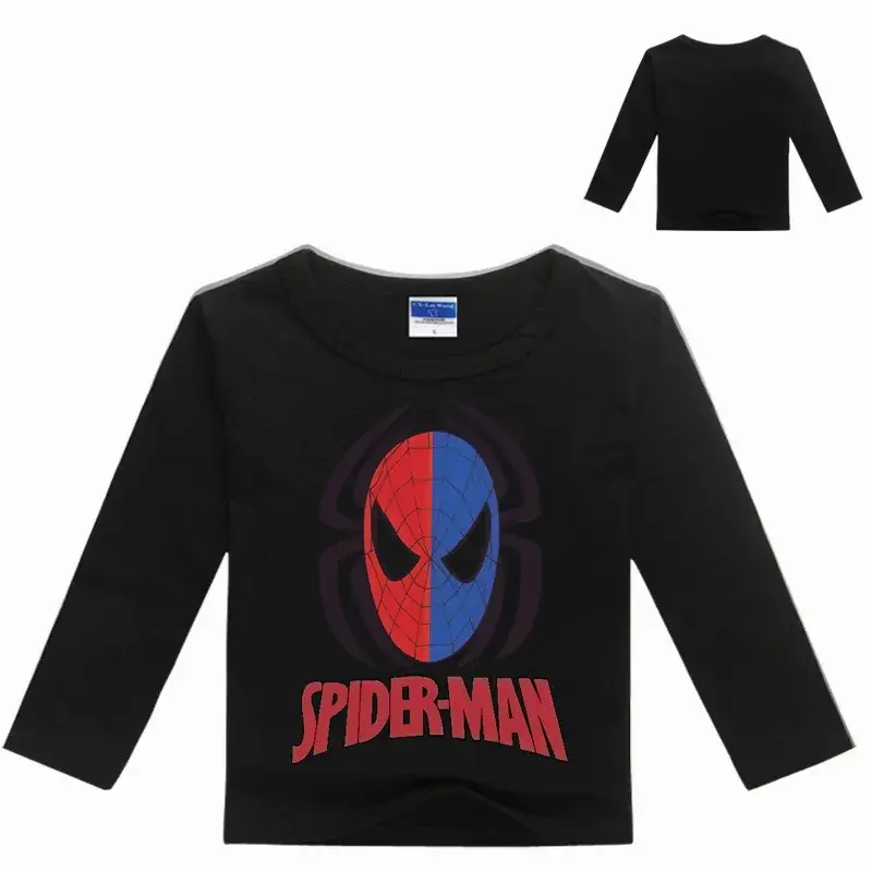 2017 Spider Man Long Sleeve T-Shirt Yellow - Image 6
