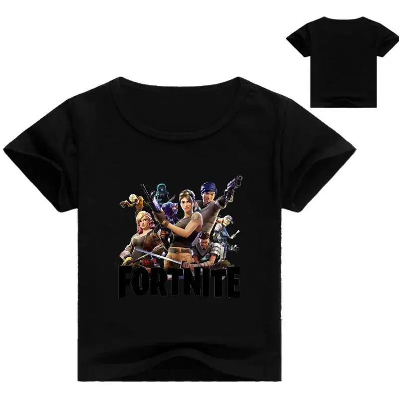 Fortnite Printed Pink T-Shirt for Girls Round Neck Short Sleeve - Image 6
