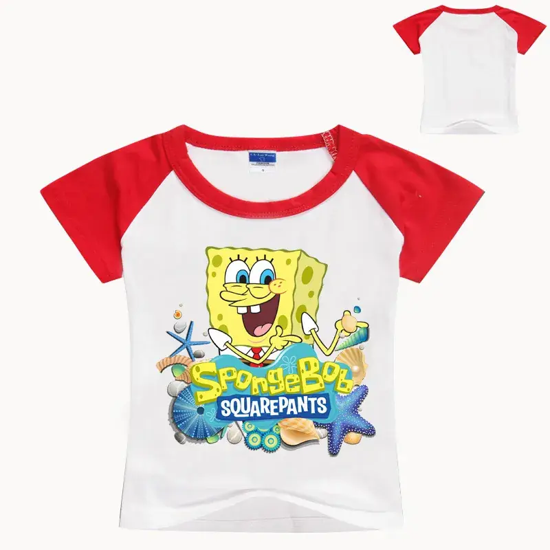 SpongeBob Short Sleeve T-Shirt Boys Girls 2020 — feature 3