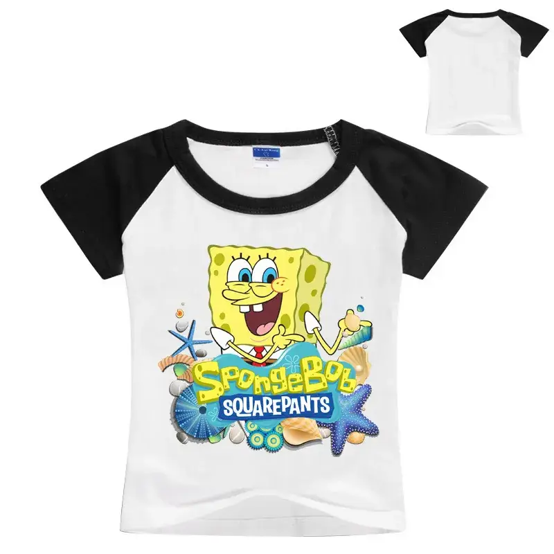 SpongeBob Short Sleeve T-Shirt Boys Girls 2020 - Image 3