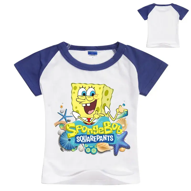 SpongeBob Short Sleeve T-Shirt Boys Girls 2020 - Image 4