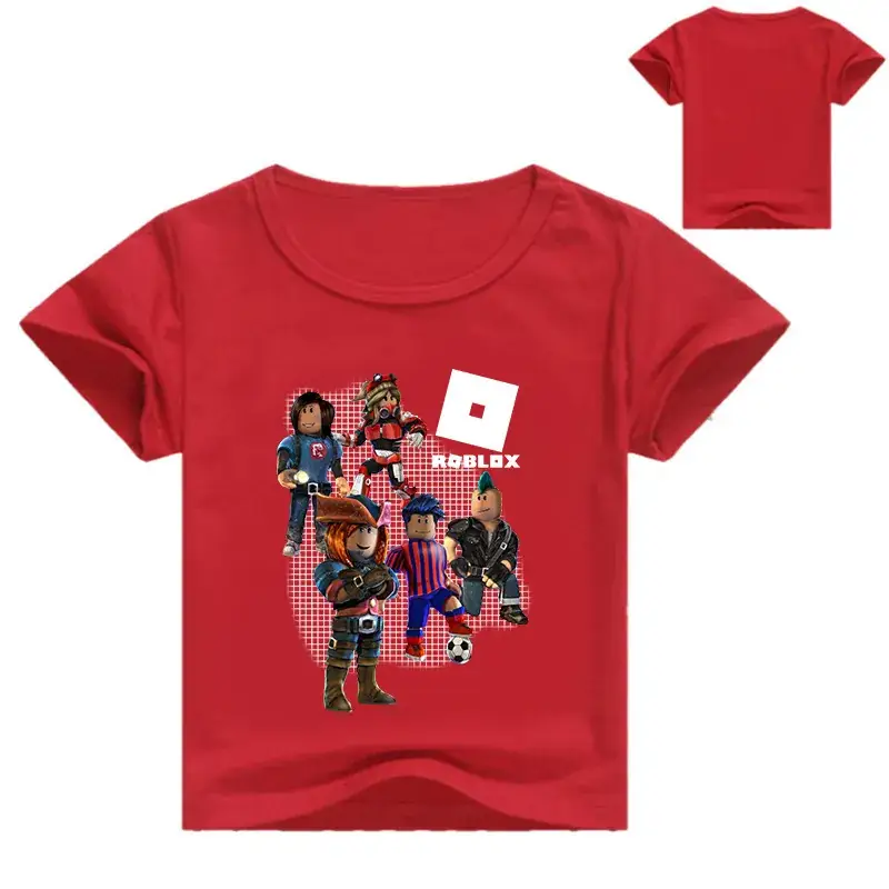 Pink Cartoon Print Kids T-Shirt Set for Girls