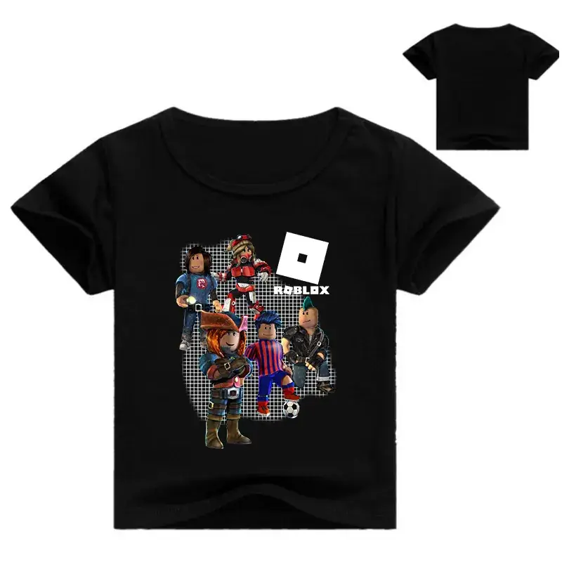 Pink Cartoon Print Kids T-Shirt Set for Girls — feature 7