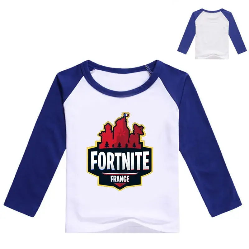 Fortnite Printed Yellow Long Sleeve T-Shirt for Kids