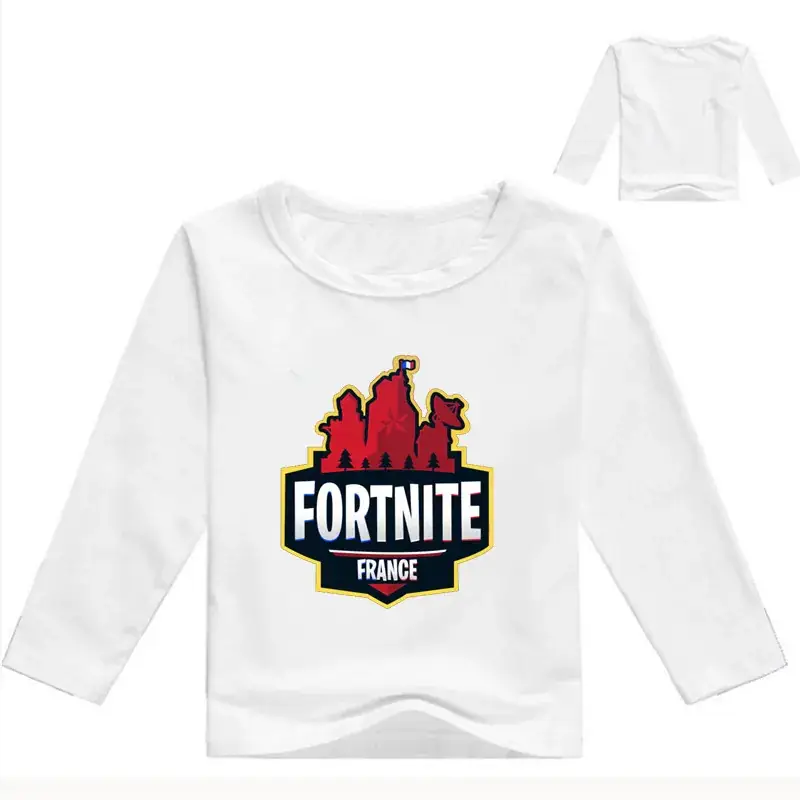 Fortnite Printed Yellow Long Sleeve T-Shirt for Kids — feature 13