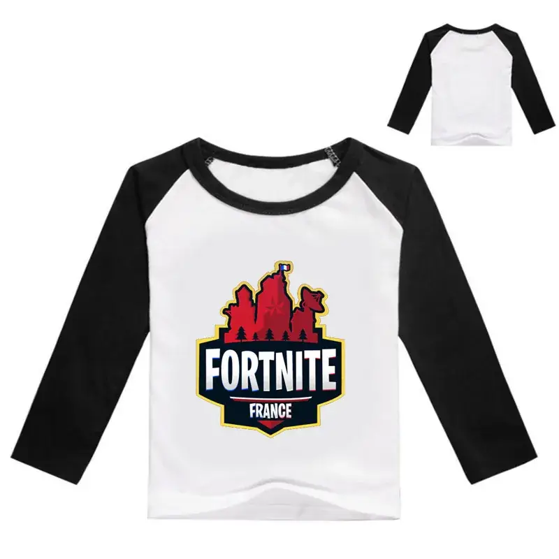 Fortnite Printed Yellow Long Sleeve T-Shirt for Kids