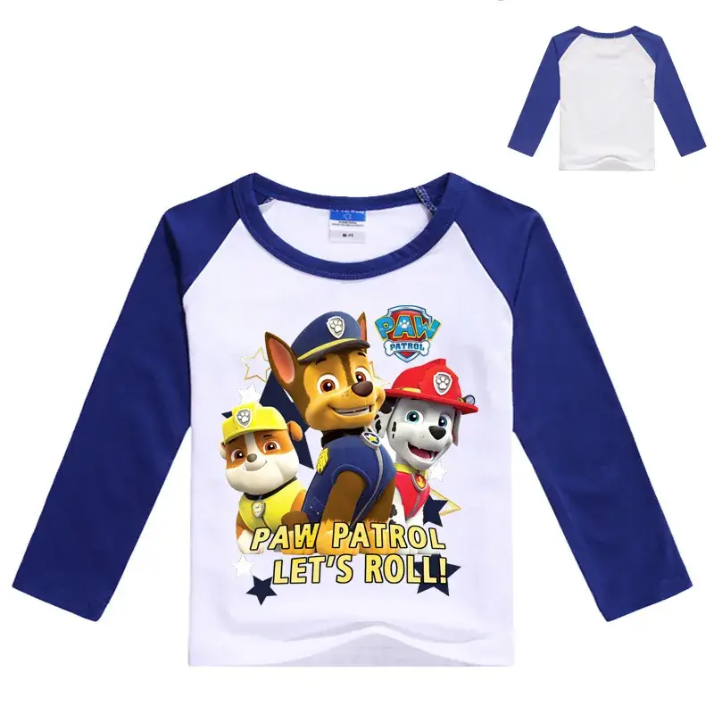 Children's Paw Patrol T-Shirt Yellow White Round Neck - Image 4