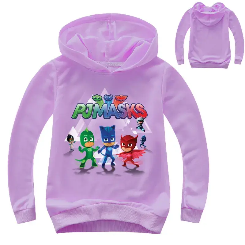 Kids Teen Mascara Hoodie Grey Medium Large
