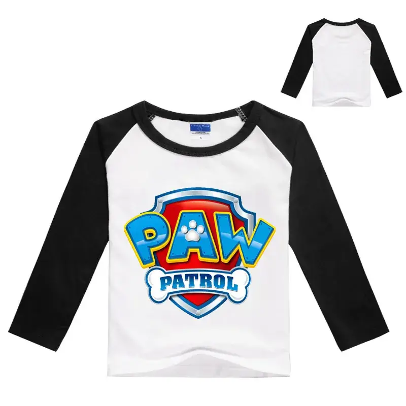 Children's Paw Patrol Long Sleeve T-Shirt Blue White