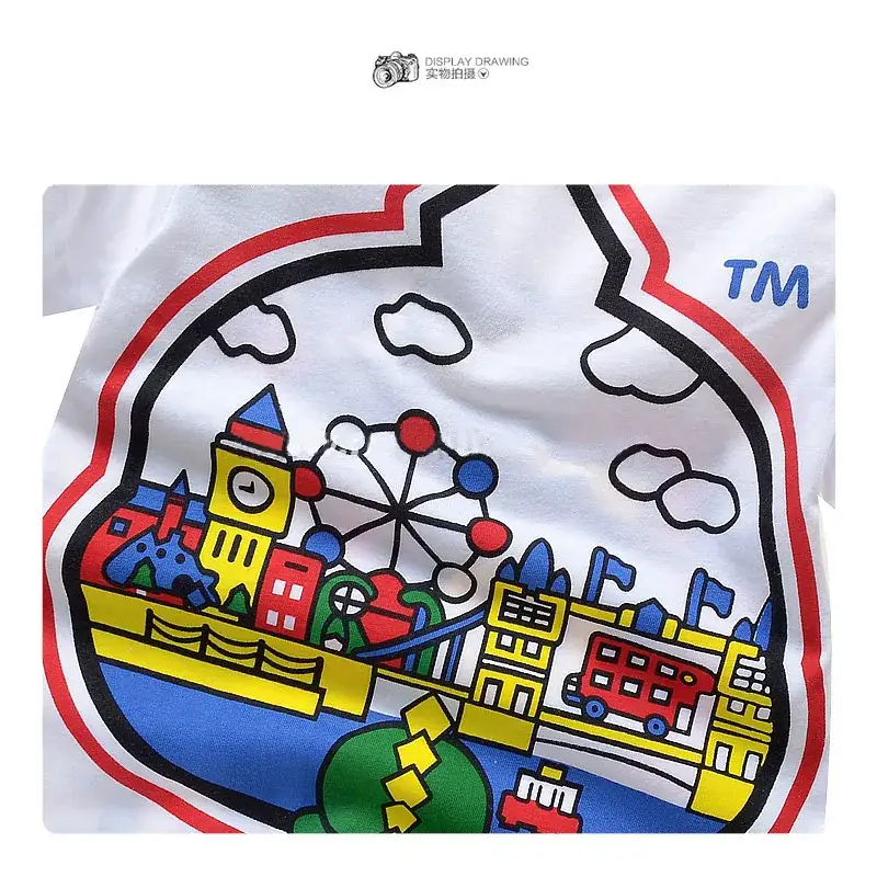 Japanese Kanto Boys Girls Cotton Party Wear T-Shirt — feature 8