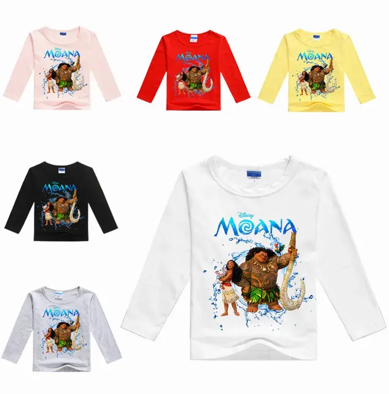 2017 Cartoon Print Long Sleeve T-Shirt Black - Image 8
