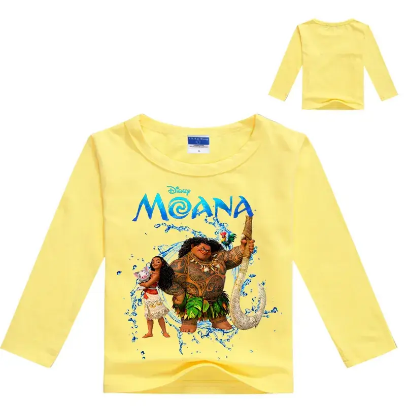 2017 Cartoon Print Long Sleeve T-Shirt Black - Image 10