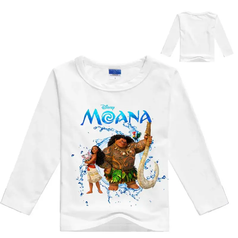 2017 Cartoon Print Long Sleeve T-Shirt Black - Image 12
