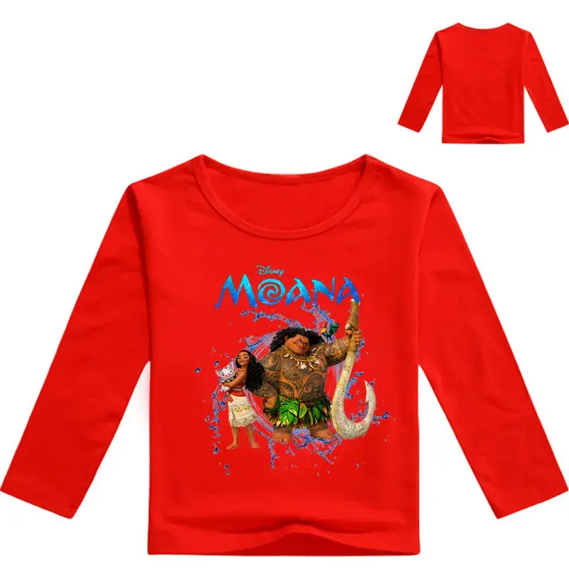 2017 Cartoon Print Long Sleeve T-Shirt Black — feature 5