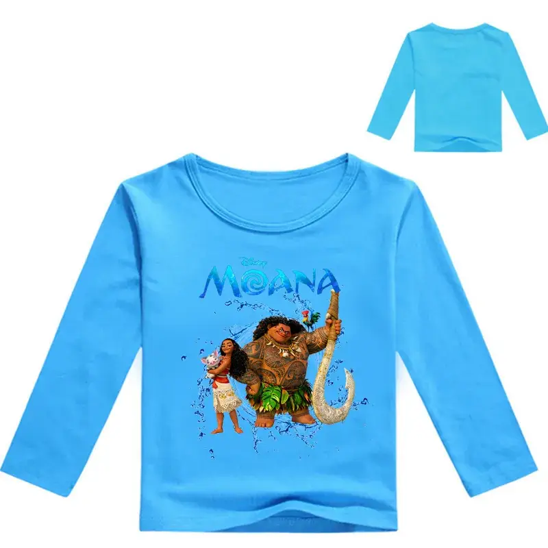 2017 Cartoon Print Long Sleeve T-Shirt Black — feature 7