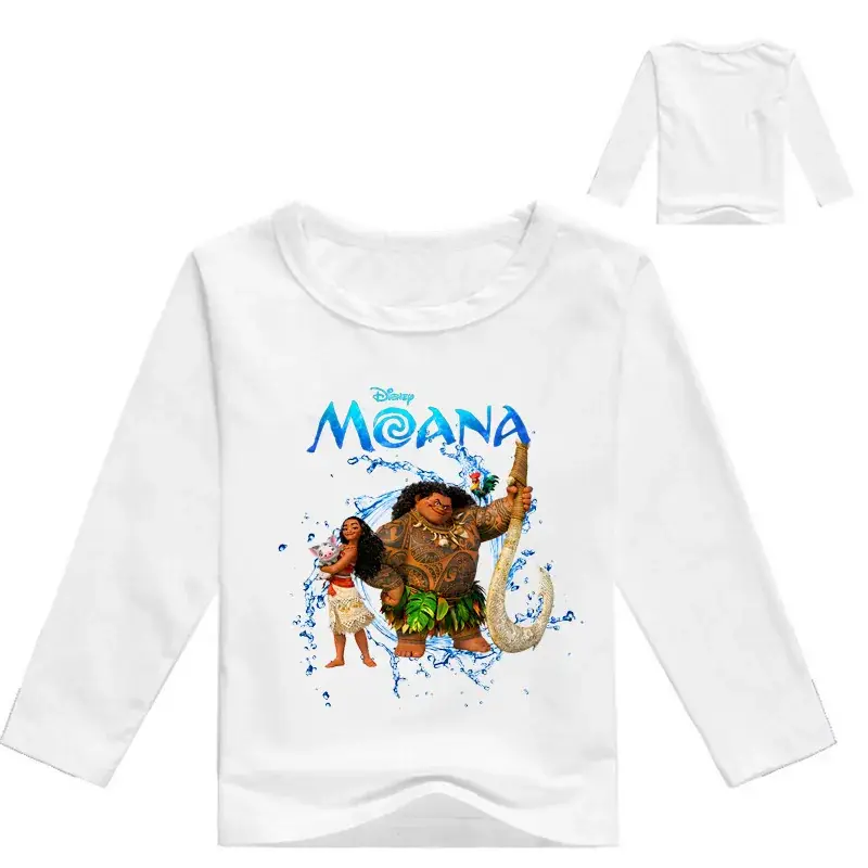 2017 Cartoon Print Long Sleeve T-Shirt Black — feature 9