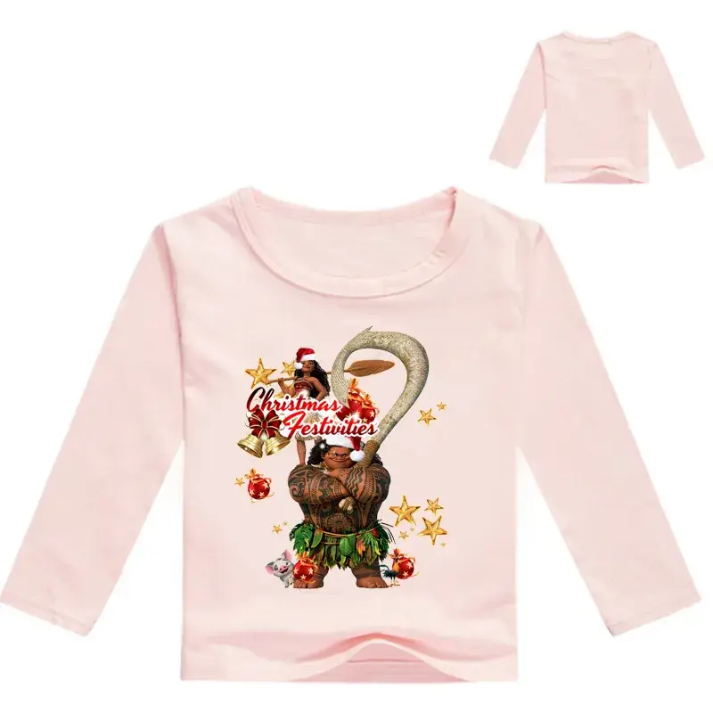 2017 Kids Printed Long Sleeve T-Shirt Set Grey - Image 8