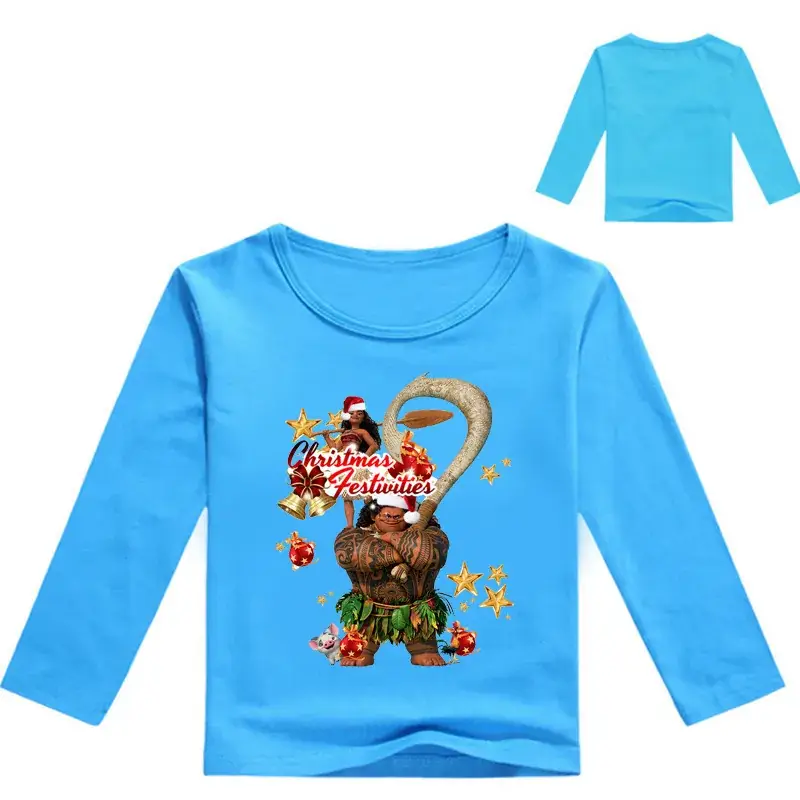 2017 Kids Printed Long Sleeve T-Shirt Set Grey - Image 12