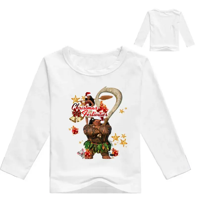 2017 Kids Printed Long Sleeve T-Shirt Set Grey — feature 2