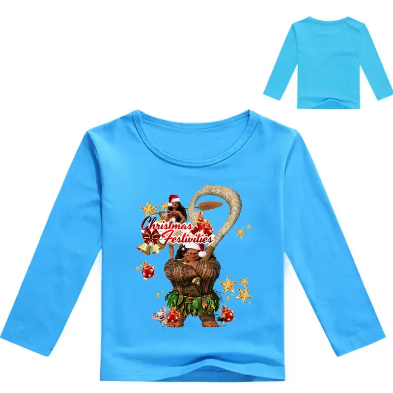 2017 Kids Printed Long Sleeve T-Shirt Set Grey — feature 8