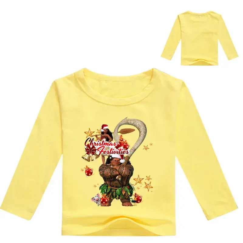 2017 Kids Printed Long Sleeve T-Shirt Set Grey - Image 3