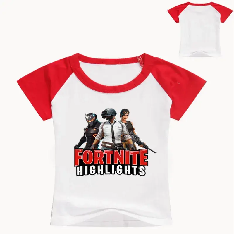 Fortnite Highlights Printed T-Shirt for Kids White Yellow - Image 16