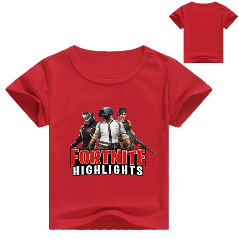 Fortnite Highlights Printed T-Shirt for Kids White Yellow - Image 4