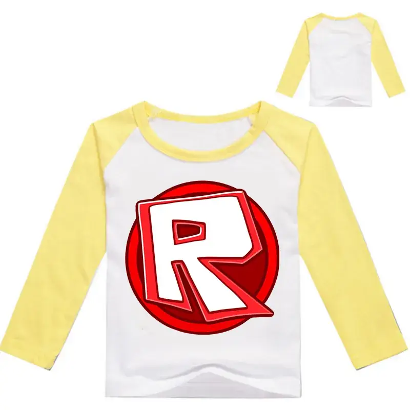 Yellow R-Craved Long Sleeve T-Shirt for Kids — feature 12