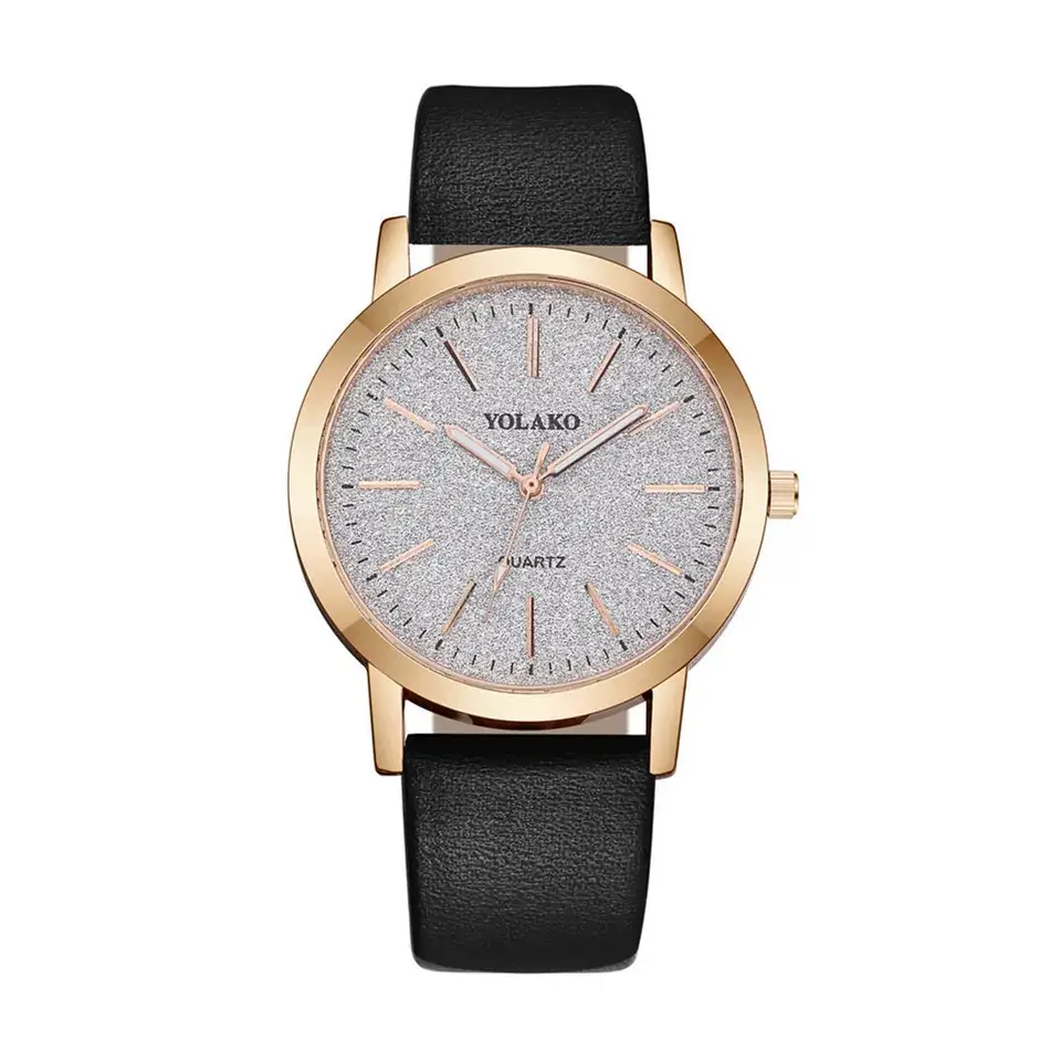 Pink Tardieu Quartz Women's Watch with Leather Band - Image 4