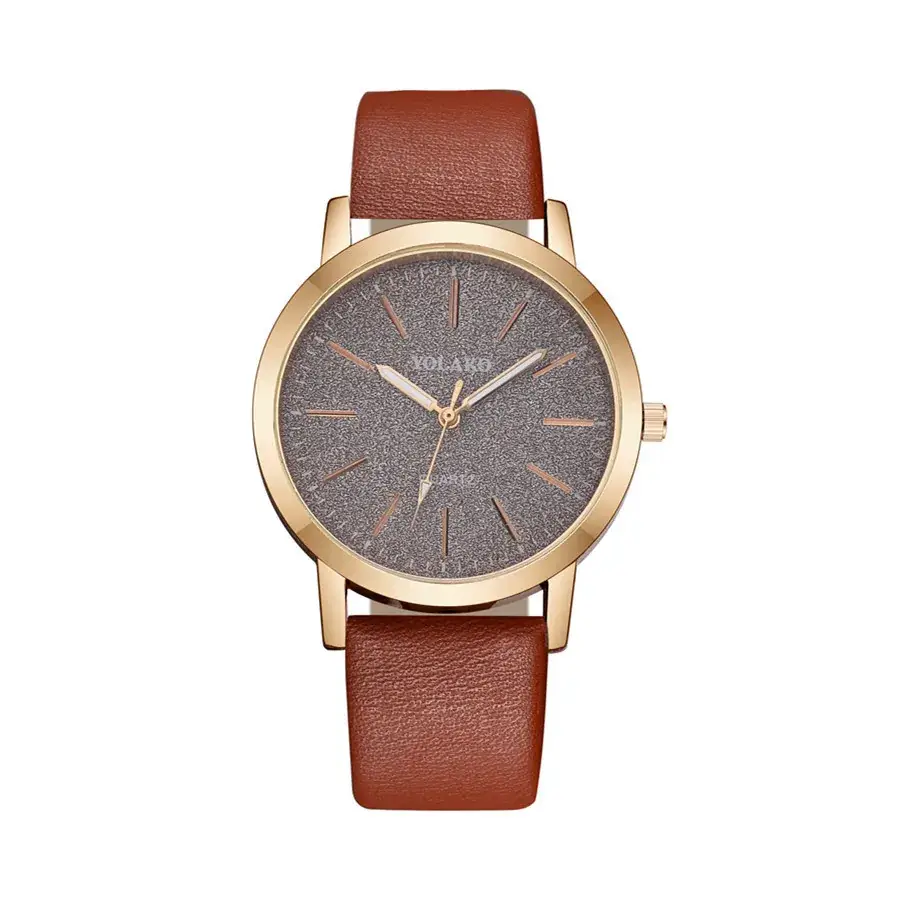 Pink Tardieu Quartz Women's Watch with Leather Band - Image 6