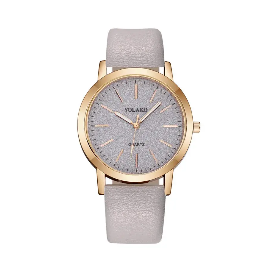 Pink Tardieu Quartz Women's Watch with Leather Band - Image 8