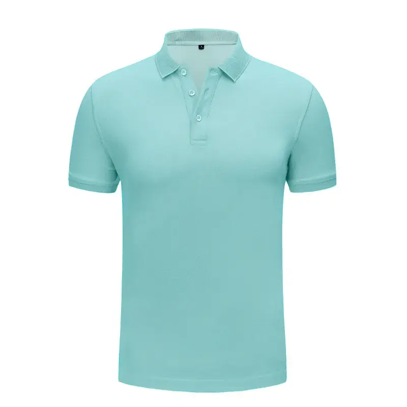 Men Dark Green Polo Shirt Large Size