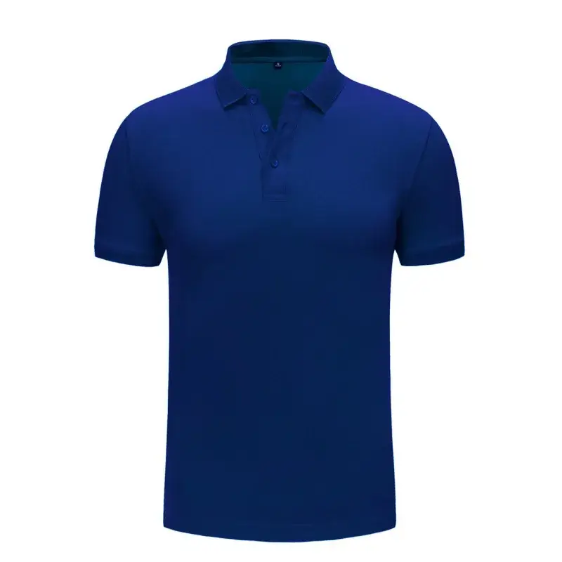 Men Dark Green Polo Shirt Large Size
