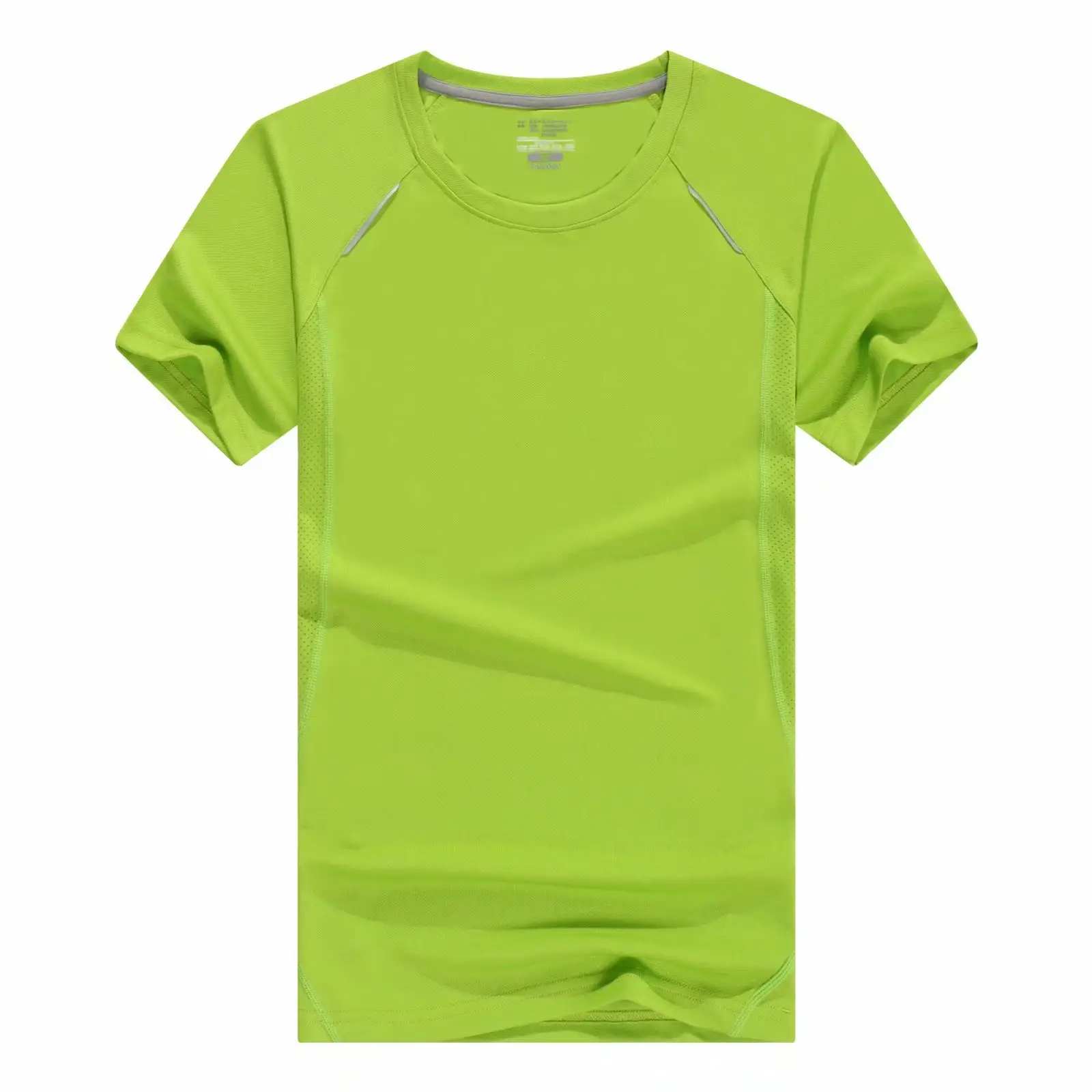 Men Women Black Athletic T-Shirt Quick Dry - Image 4