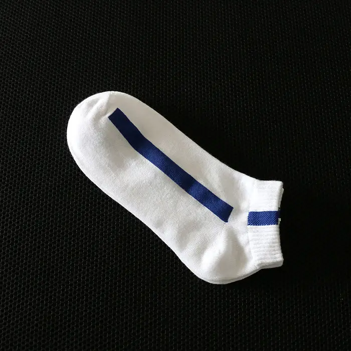 Spring and Summer Thin Fashionable Casual Sports Socks Men's Boat Socks Short Socks One Bar Color Striped Personalized Trendy Socks — feature 45