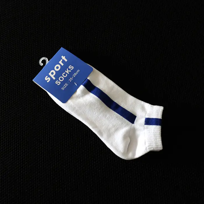 Spring and Summer Thin Fashionable Casual Sports Socks Men's Boat Socks Short Socks One Bar Color Striped Personalized Trendy Socks — feature 46