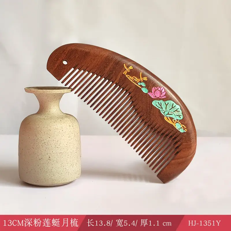 14CM Lotus Moon comb